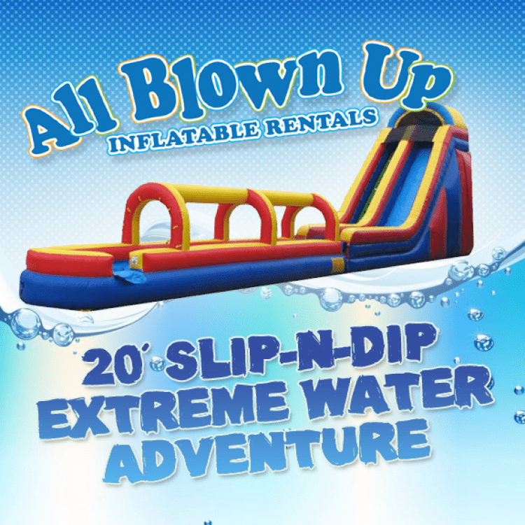 20' Slip-N-Dip Extreme Water Adventure