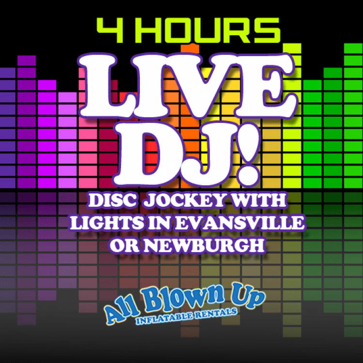 4 hour DJ Service with Lights Evansville / Newburgh