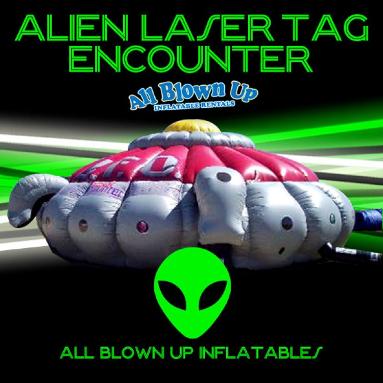Alien Laser Tag Encounter (6 phasers)