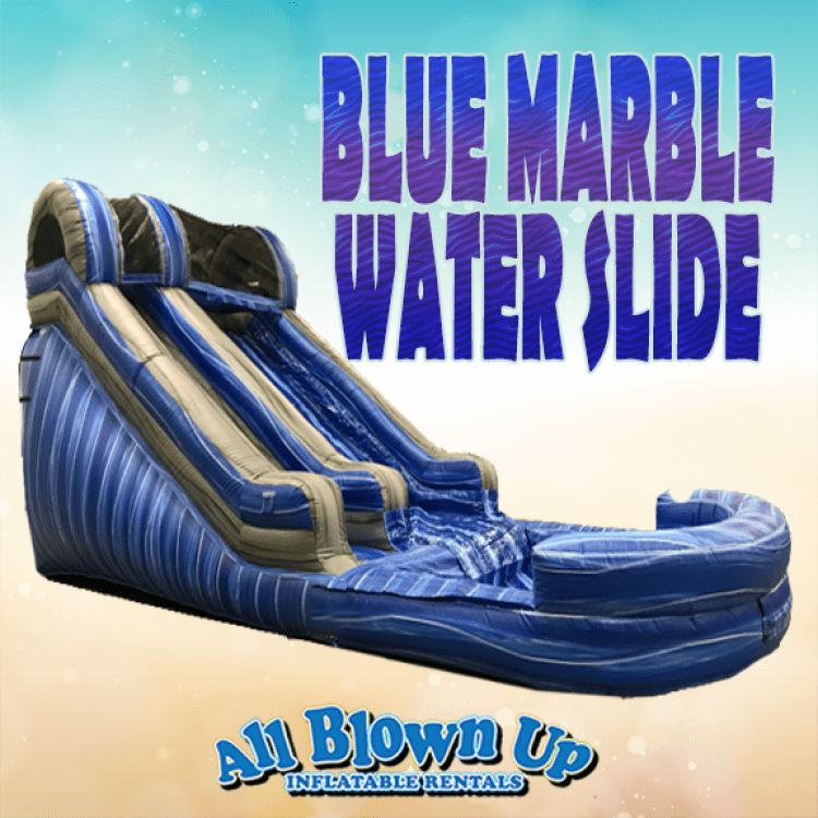 Blue Marble Water Slide