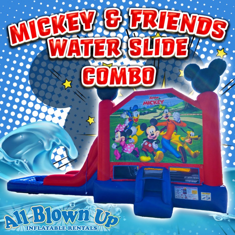 Disney Mickey Mouse Water Slide Combo