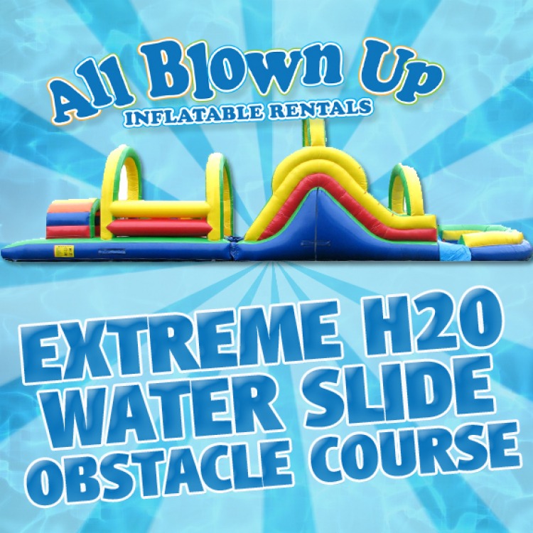 Extreme H2O Water Slide Obstacle Course