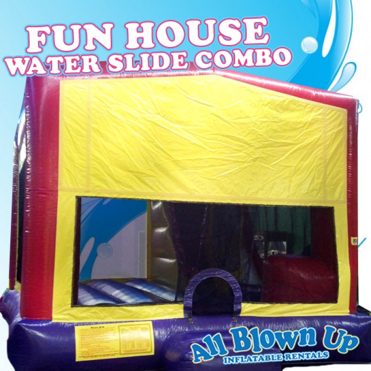 Fun House Water Slide Combo