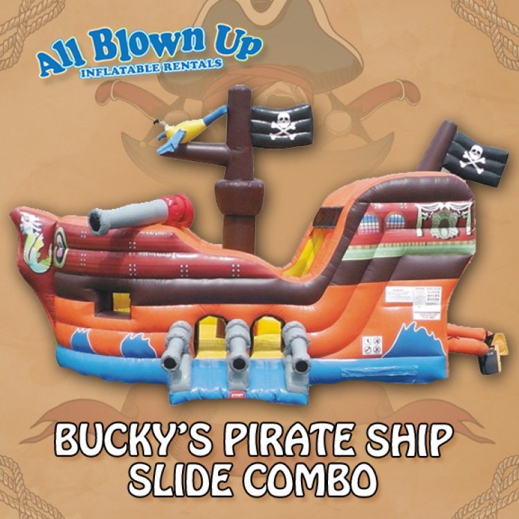 Bucky's Pirate Ship Slide Combo