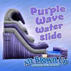 Purple wave slide 2 574715242 Purple Wave Water Slide