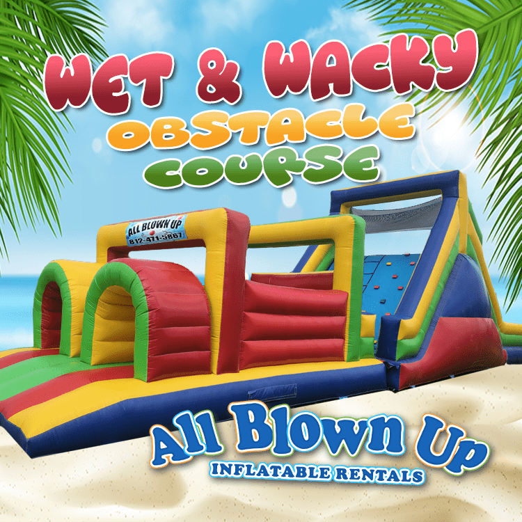 Wet and Wacky Obstacle Course