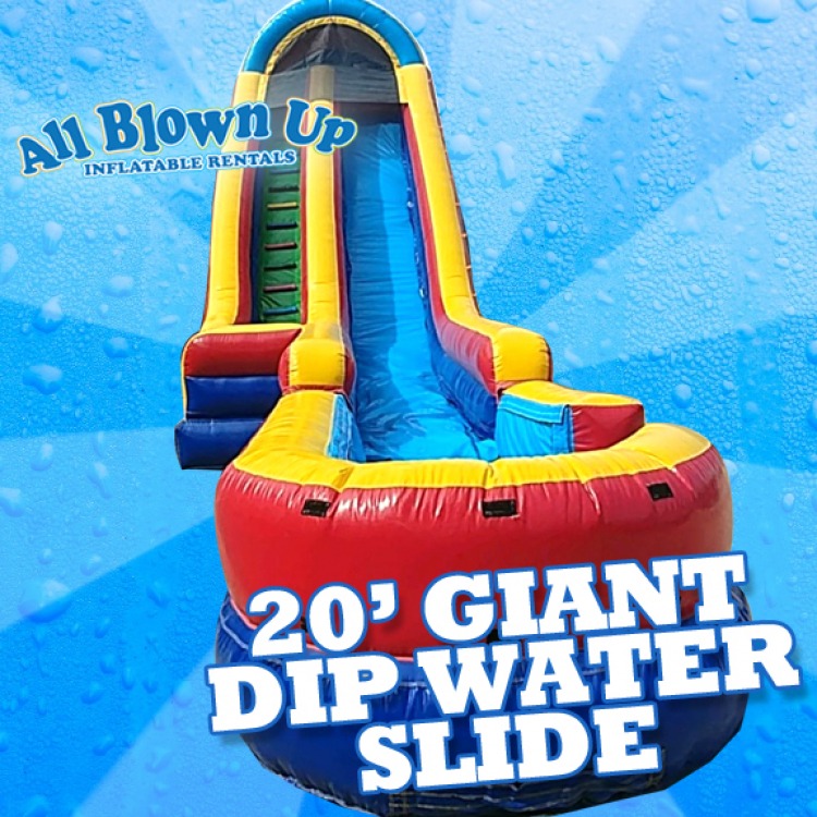 20' Giant Dip Water Slide