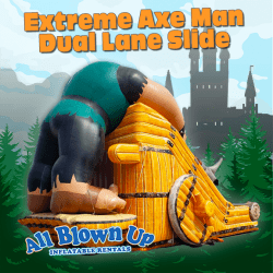 Extreme Axe Man Dual Lane Slide