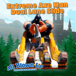 Extreme Axe Man Dual Lane Slide