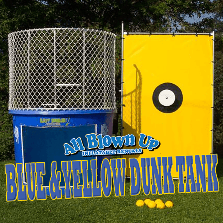 Blue & Yellow Dunk Tank