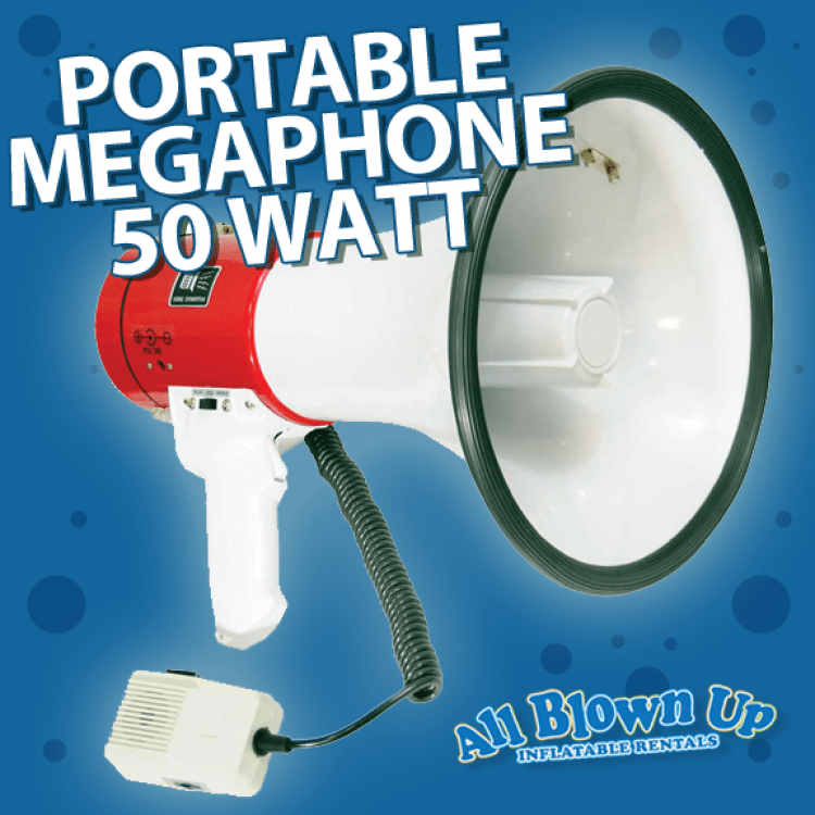 Portable Megaphone 50 Watt