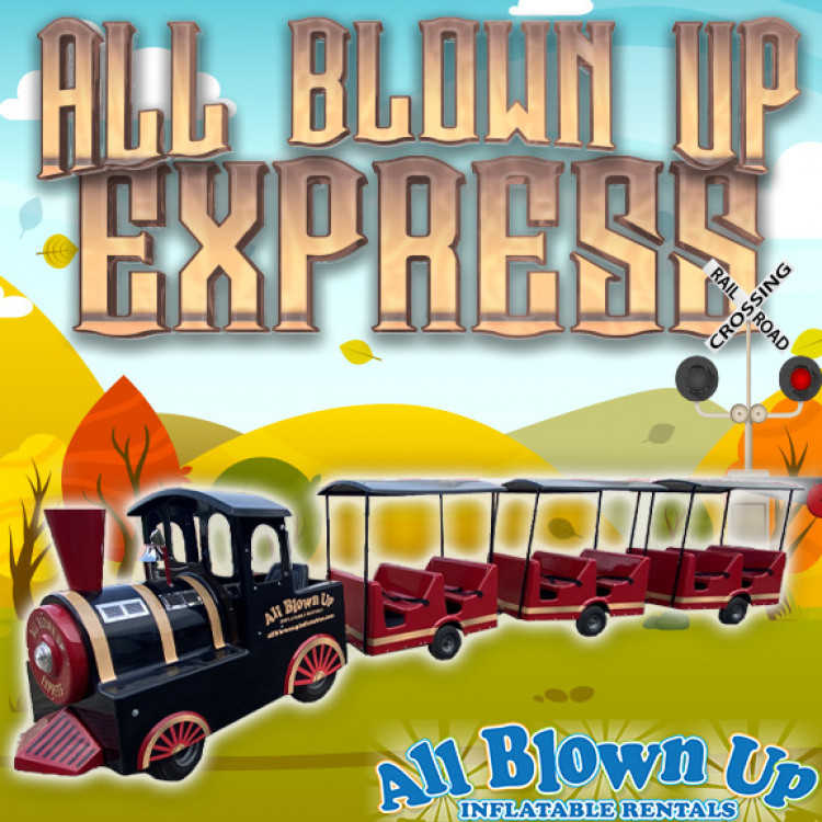 All Blown Up Express Trackless Train