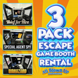 3 Pack Escape Booth Game Special
