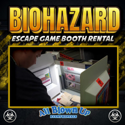 BIOHAZARD Escape Game Booth