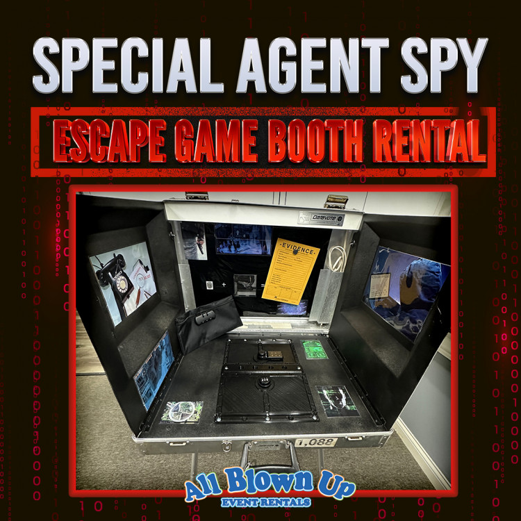 Special Agent Spy Escape Game Booth