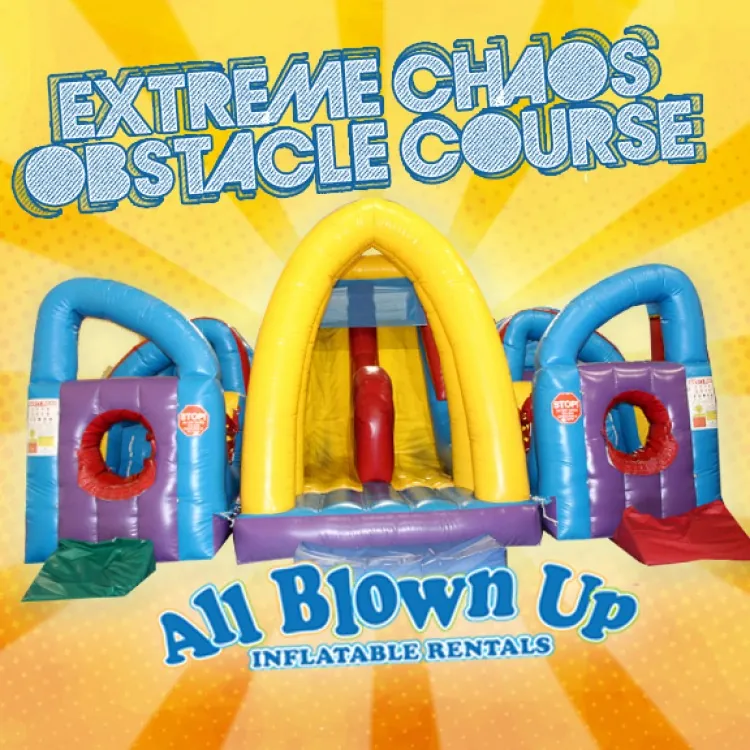 Obstacle Course Rentals in Newburgh, IN | All Blown Up Inflatables