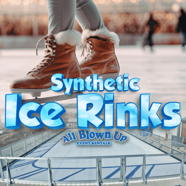 Synthetic Ice Rinks All Blown Up Inflatable Rentals Newburgh In