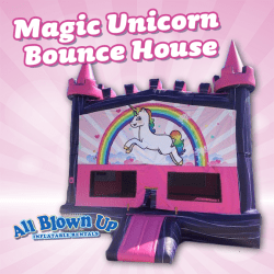 Magic Unicorn Princess Bounce House