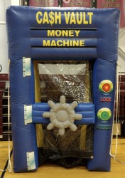 Blue Cash Vault Inflatable Cash Vault