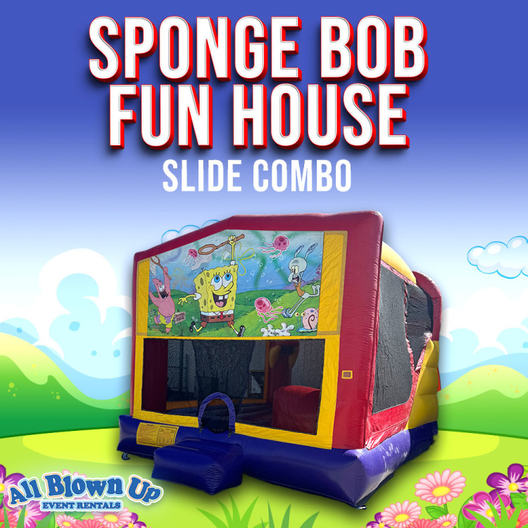 Spongebob Fun House Slide Combo