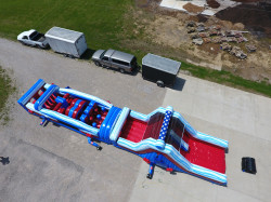 All American Obstacle Course with Slide
