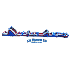 Great American Mega Obstacle Course with Dual Slides