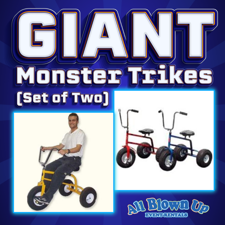 Giant Monster Trikes (Set of Two)