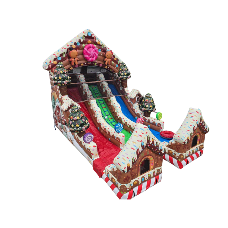 Gingerbread Snow Tubing