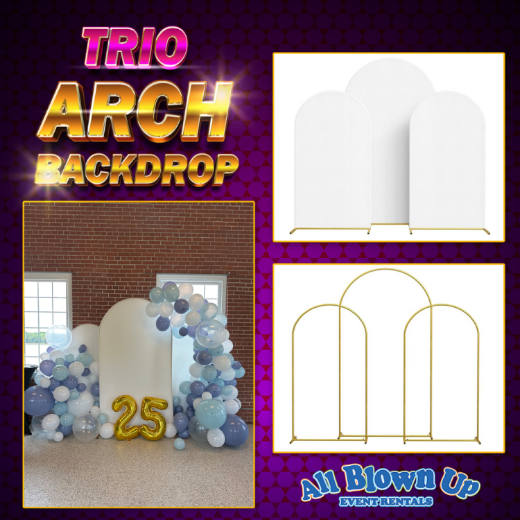 Trio Arch Backdrop