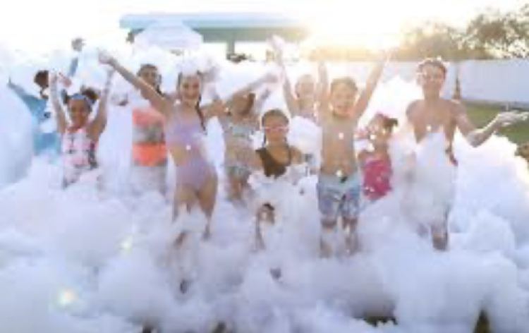 Mega Foam Party without Foam Pit
