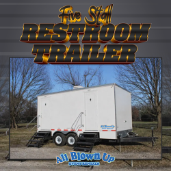 Five Stall Restroom Trailer