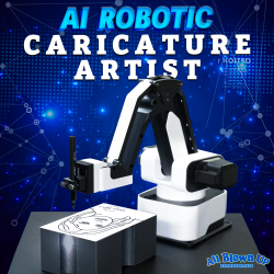 AI Robotic Caricature Set