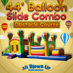 44' Balloon Slide Combo Obstacle Course