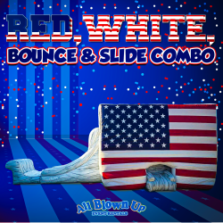 Red, White,  Bounce & Slide Combo